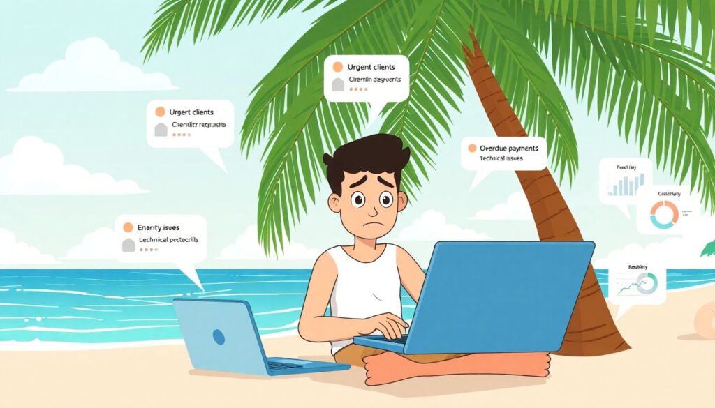 Как спланировать отпуск без финансовых потерь для фрилансера - иллюстрация