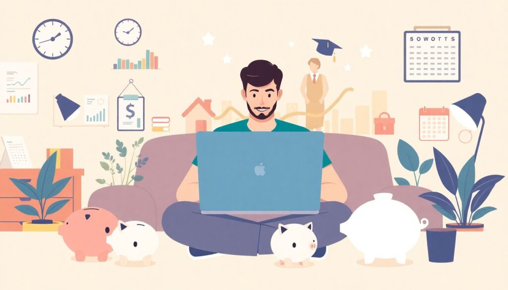 Как накопить на образование детей, работая на себя - иллюстрация