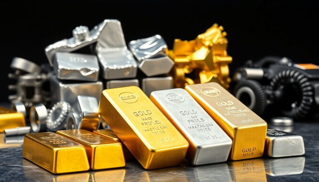 Инвестиции в драгоценные металлы для самозанятых - иллюстрация