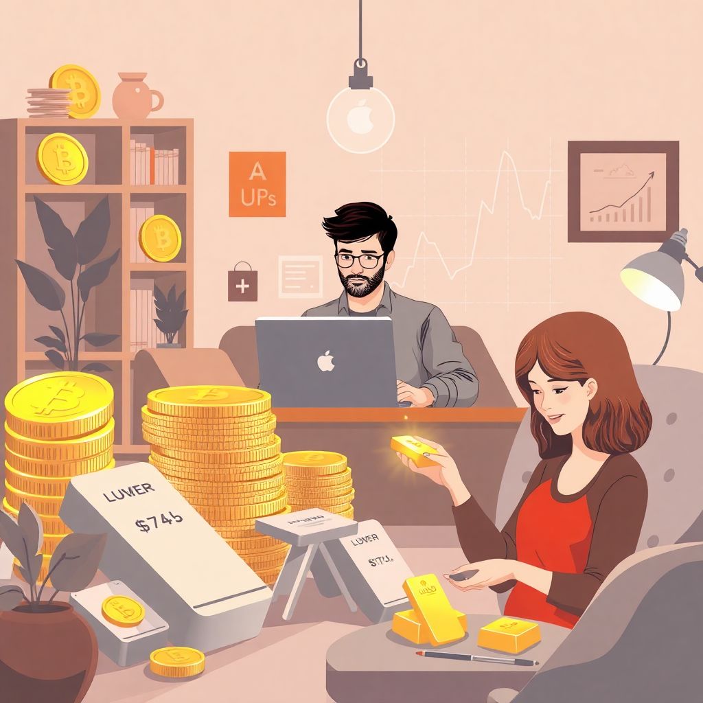 Инвестиции в драгоценные металлы для самозанятых: как сохранить и приумножить капитал Инвестиции в драгоценные металлы для самозанятых