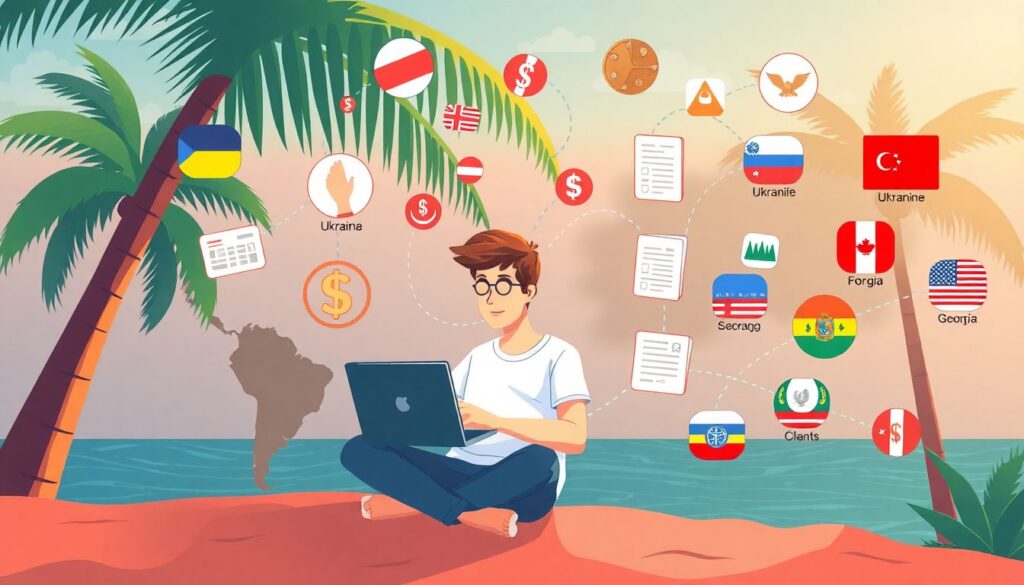 Финансовое планирование для цифровых кочевников: как управлять деньгами в пути Финансовое планирование для цифровых кочевников - иллюстрация