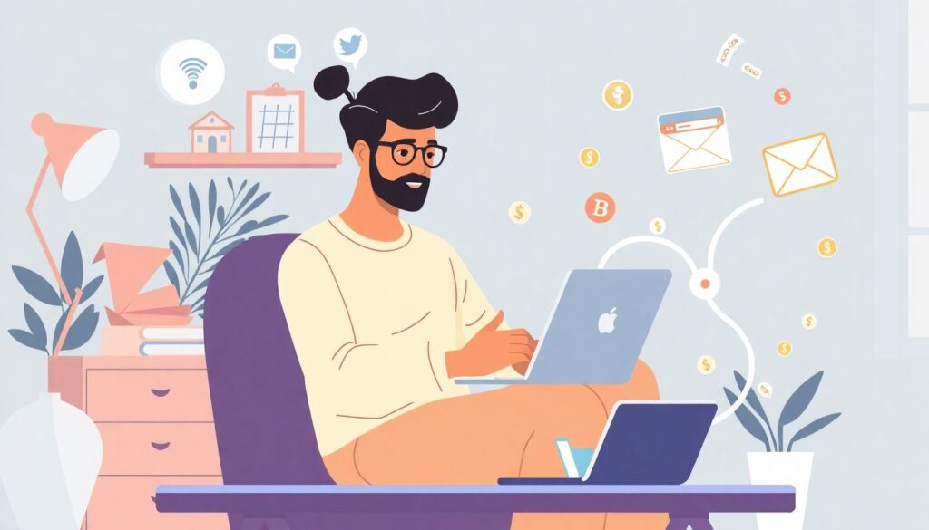 Лучшие партнерские программы для дополнительного заработка фрилансеров - иллюстрация