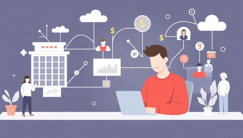 Лучшие партнерские программы для дополнительного заработка фрилансеров - иллюстрация