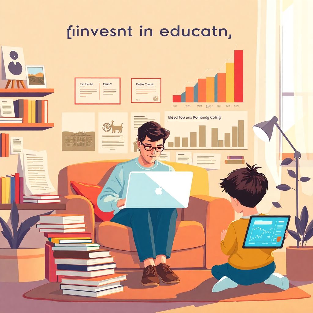 Инвестиции в образование для фрилансера и детей как стратегия на долгосрочную перспективу Инвестиции в образование для себя и детей: долгосрочная стратегия для фрилансера