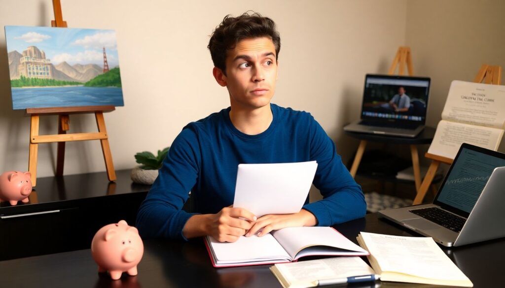 Финансовый план для творческого отпуска: как правильно подготовить бюджет Как составить финансовый план для творческого отпуска - иллюстрация