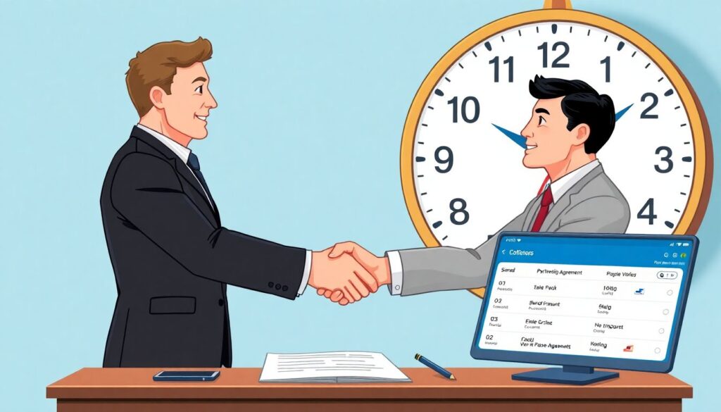 Как оформить партнерство, если вы начинаете бизнес с другим фрилансером - иллюстрация