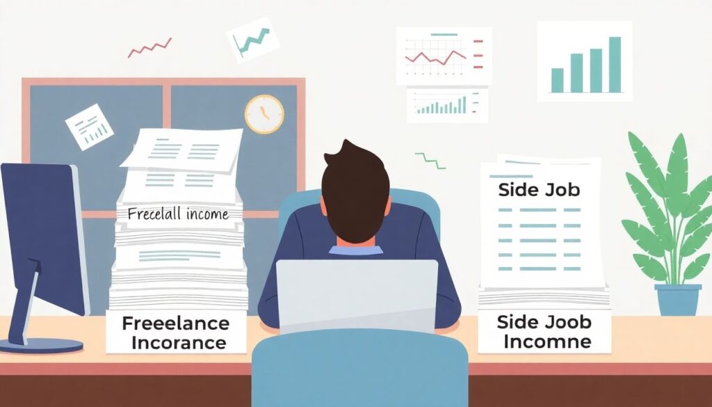 Как управлять финансами, если у вас есть подработка помимо фриланса - иллюстрация