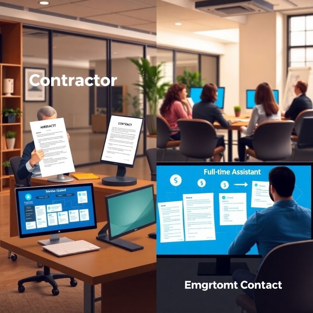 Как оформить отношения с подрядчиком или ассистентом