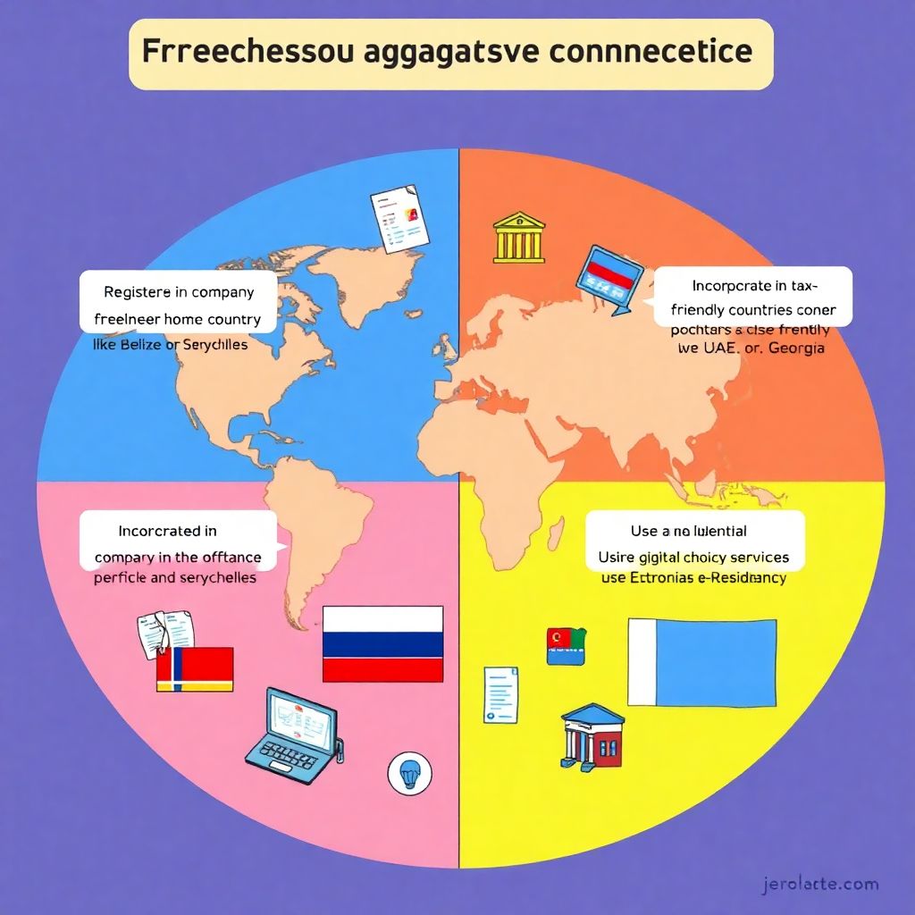Как выбрать юрисдикцию для регистрации компании для фрилансера