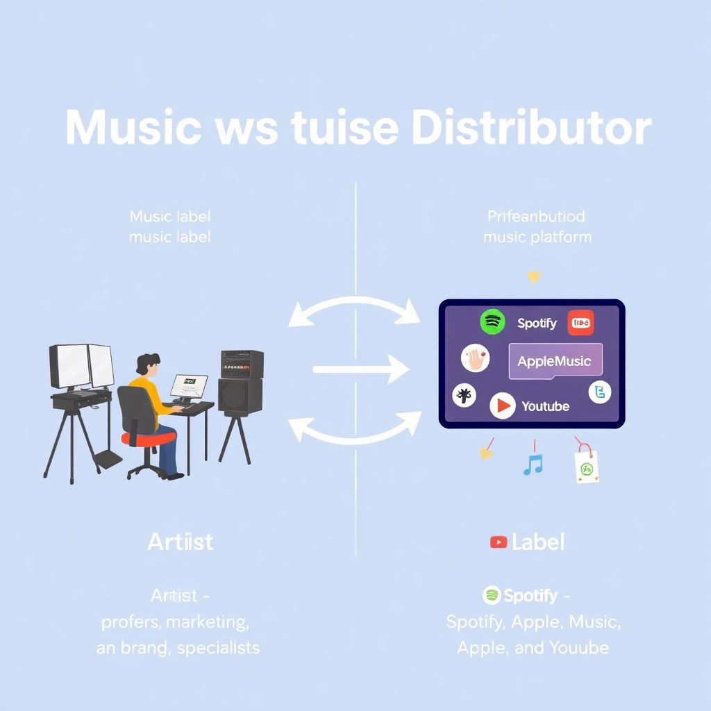 Как выбрать музыкальный лейбл или дистрибьютора