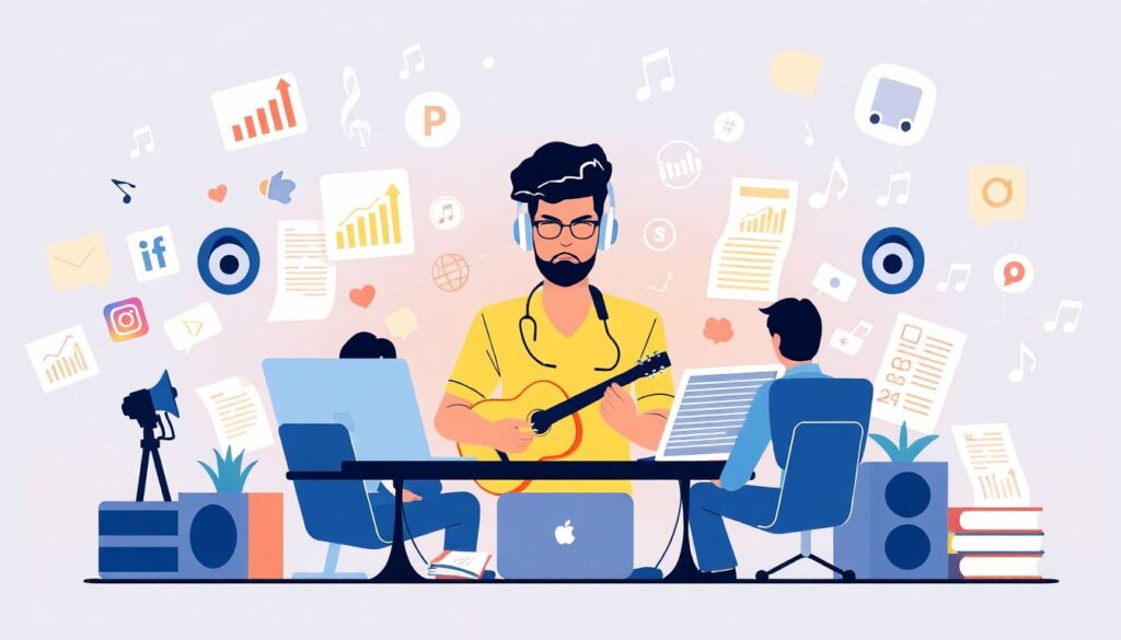 Лучшие способы инвестирования в продвижение своей музыки - иллюстрация