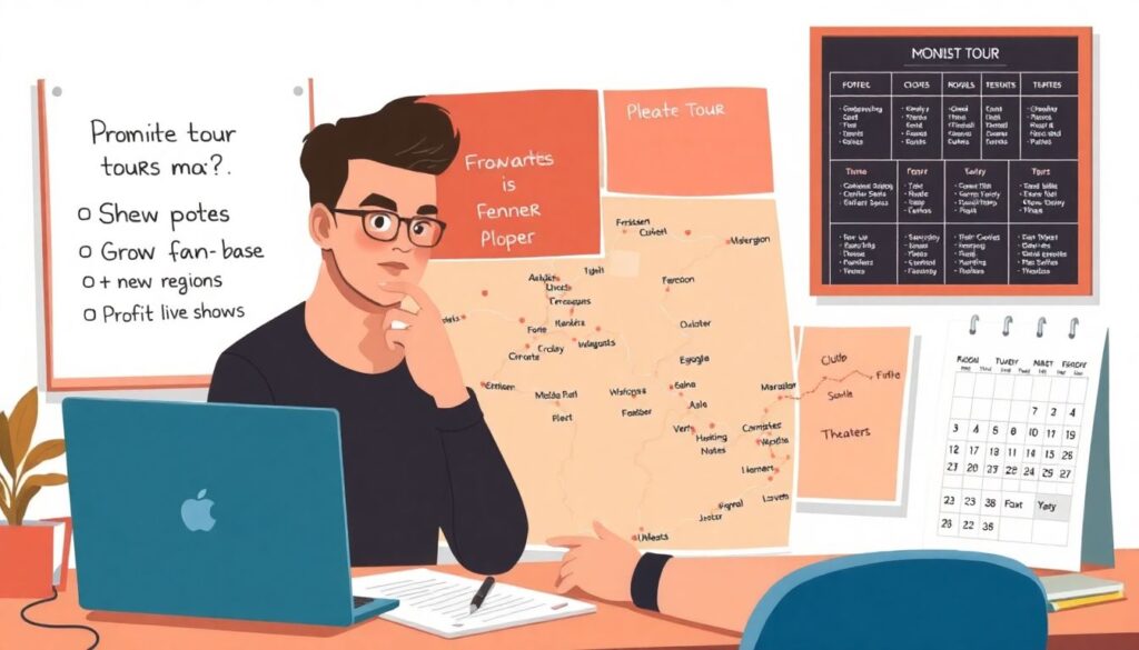 Как фрилансеру составить финансовый план для концертного тура - иллюстрация