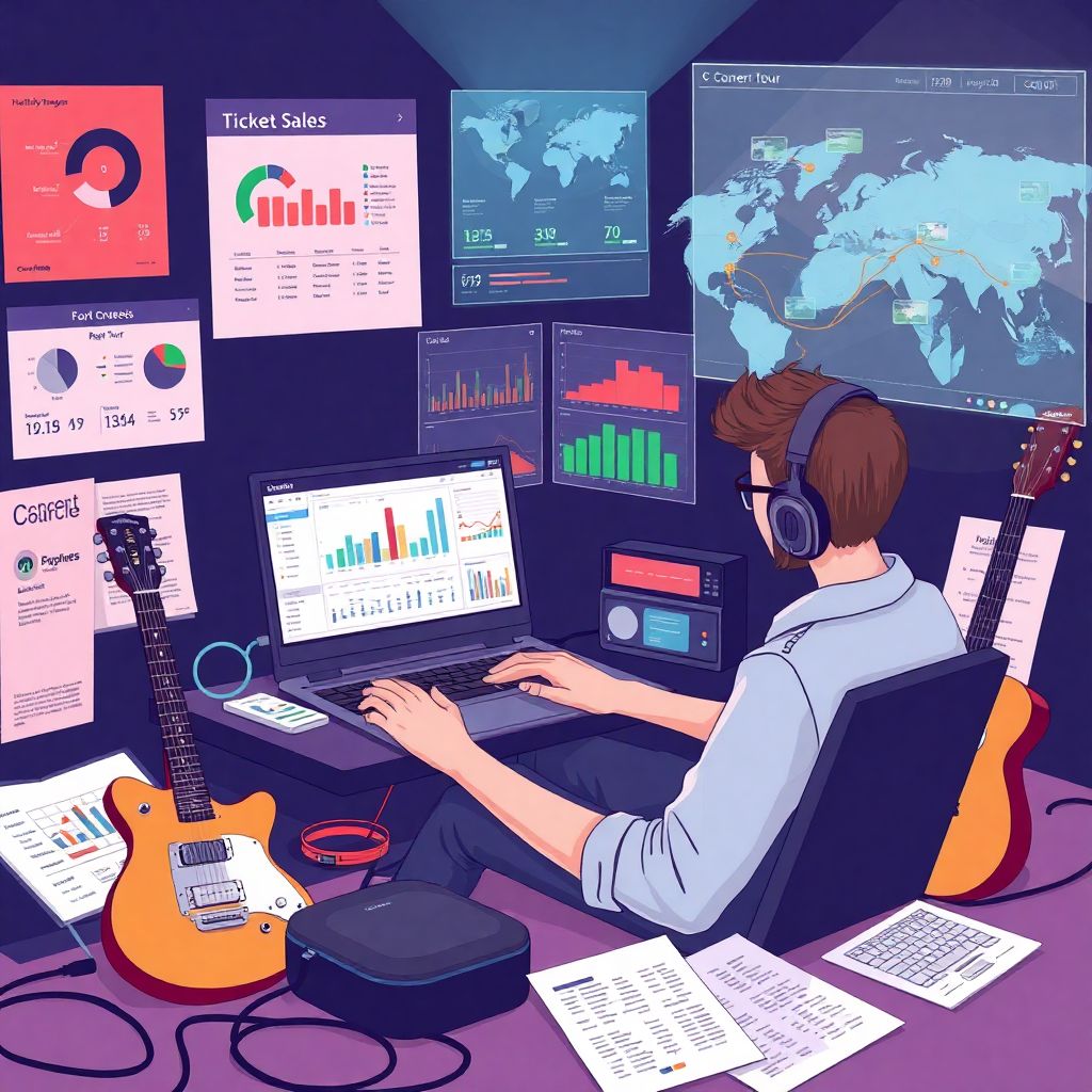Как фрилансеру составить финансовый план для концертного тура