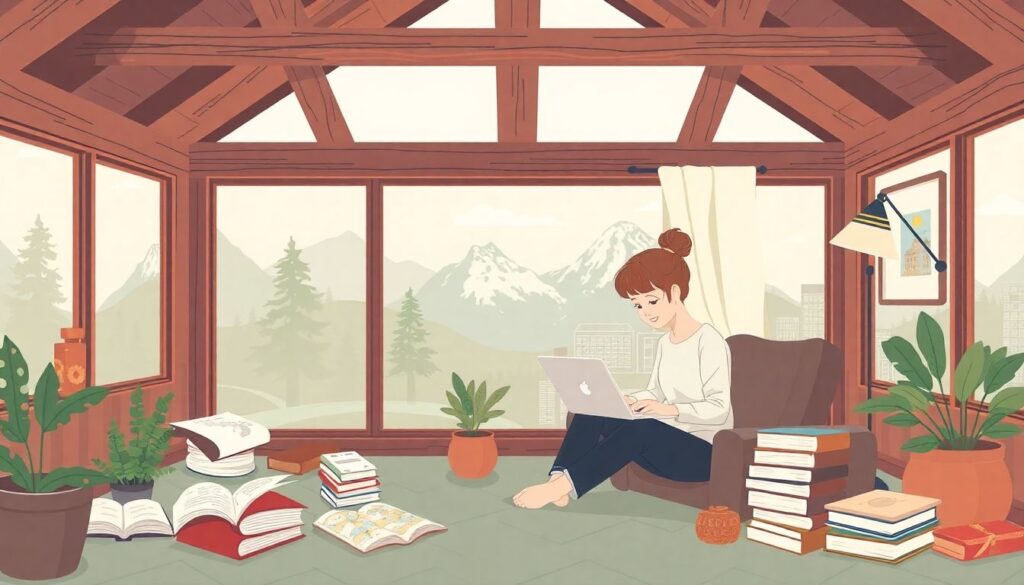 Как фрилансеру составить финансовый план для творческой писательской резиденции - иллюстрация