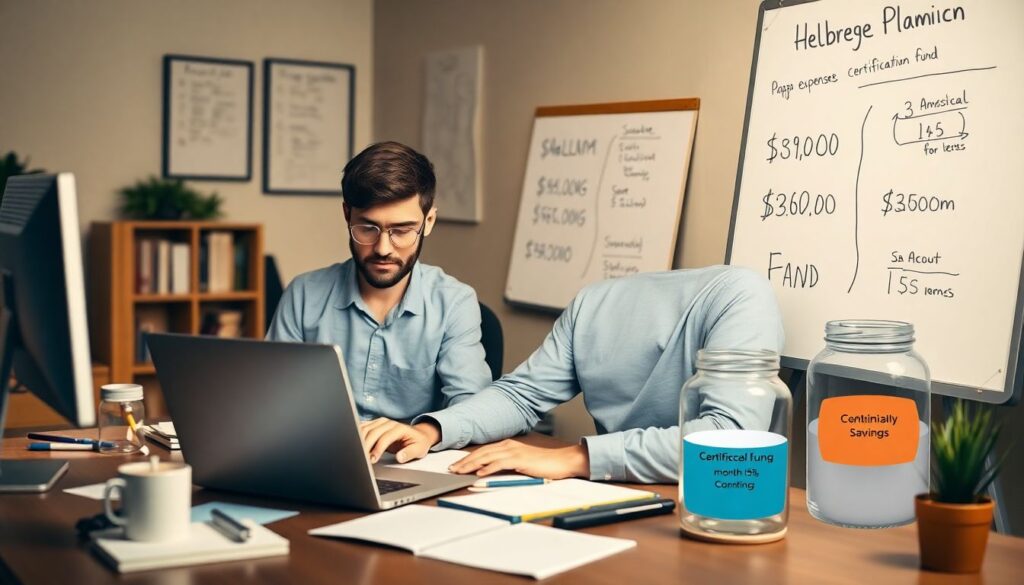 Как фрилансеру составить финансовый план для получения профессионального сертификата - иллюстрация