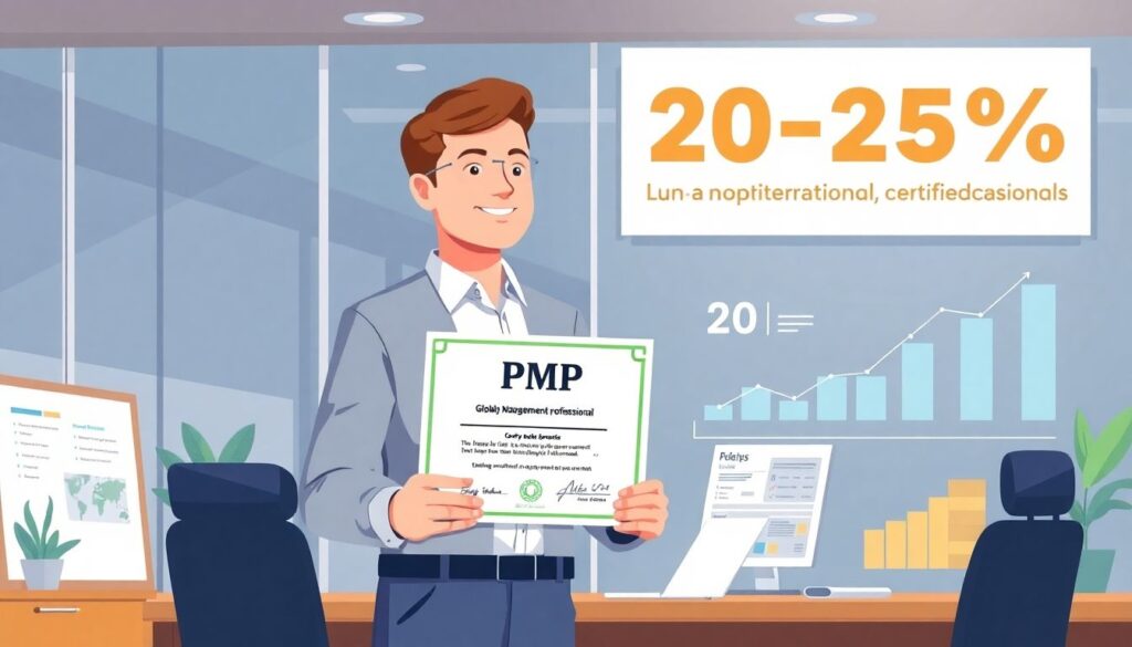 Инвестирование в сертификат по управлению проектами: как выбрать лучший способ Лучшие способы инвестирования в получение сертификата по управлению проектами (PMP и т.д.) - иллюстрация