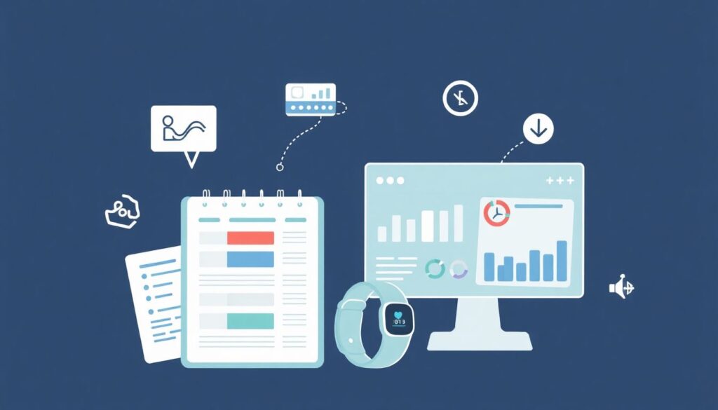 Как выбрать инструменты для планирования тренировок и отслеживания спортивного прогресса Как выбрать инструменты для составления планов тренировок и отслеживания прогресса - иллюстрация