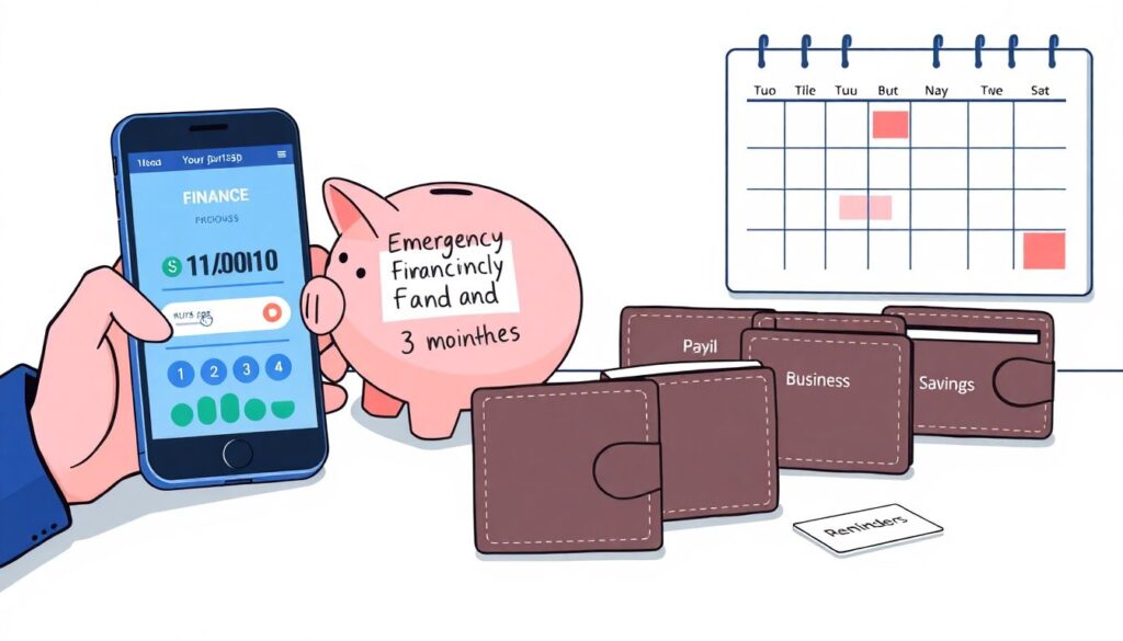 Управление финансами для виртуального ассистента: советы по эффективному планированию Как управлять финансами, если вы виртуальный ассистент - иллюстрация