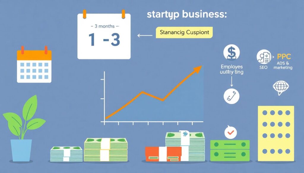 Финансовый план для фрилансера при создании агентства недвижимости с нуля Как фрилансеру составить финансовый план для создания собственного брокерского агентства недвижимости - иллюстрация