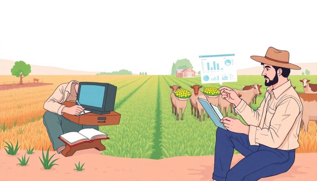 Управление финансами для фермера или огородника: советы по грамотному бюджету Как управлять финансами, если вы фермер или огородник - иллюстрация
