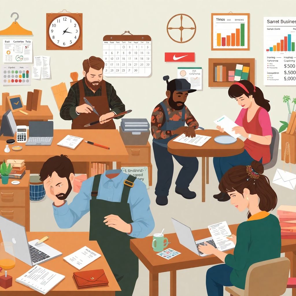 Управление финансами для мастеров и ремесленников: советы по личному бюджету Как управлять финансами, если вы мастер или ремесленник