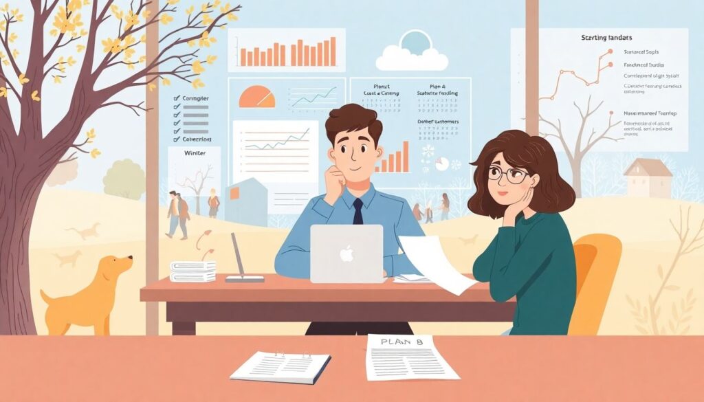 Как фрилансеру составить финансовый план для открытия собственного бизнеса по уходу за домашними животными - иллюстрация