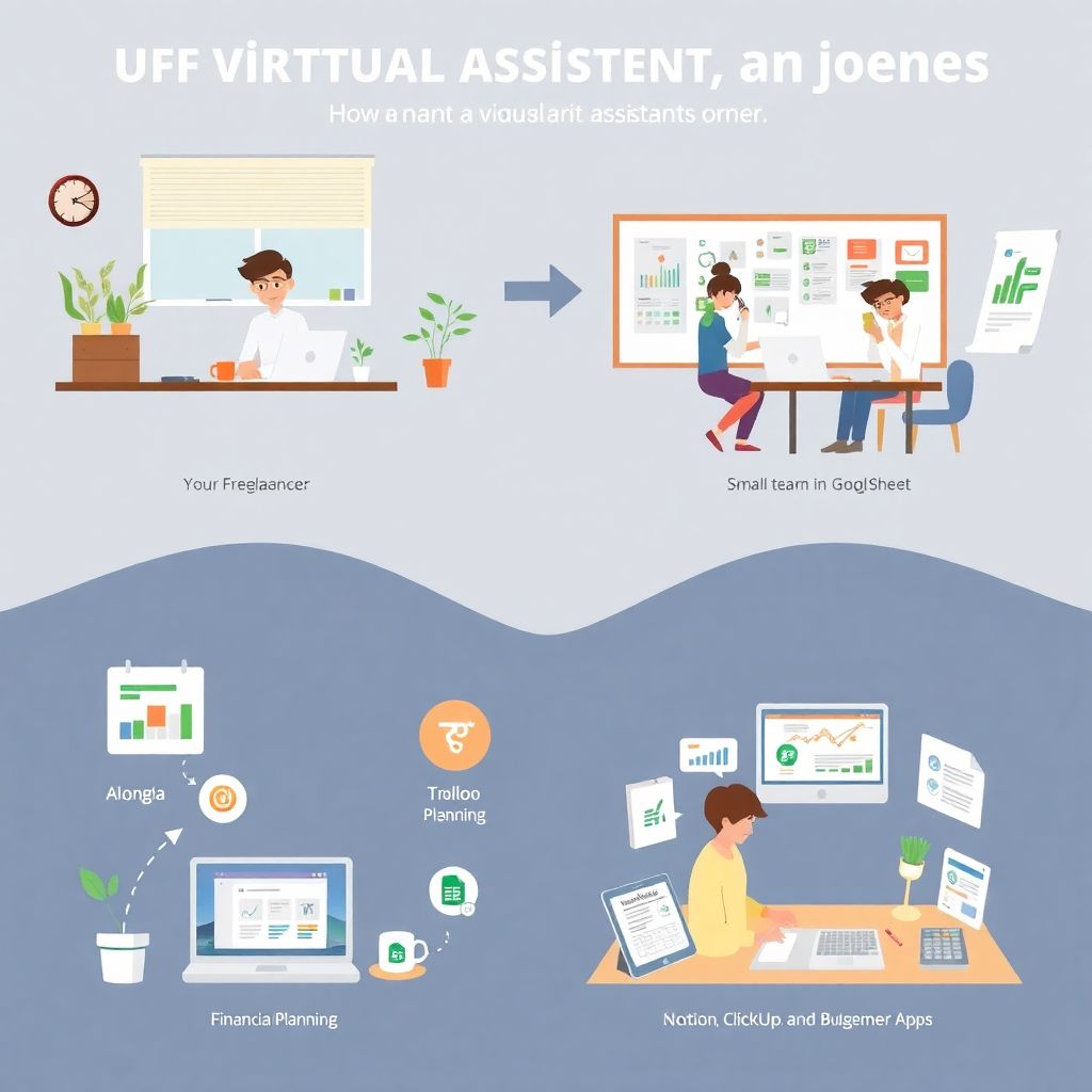 Как фрилансеру составить финансовый план для создания собственного агентства виртуальных ассистентов
