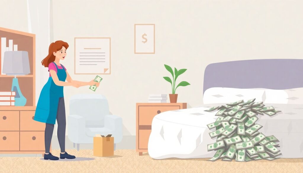 Как управлять финансами, если вы уборщик или домработница - иллюстрация