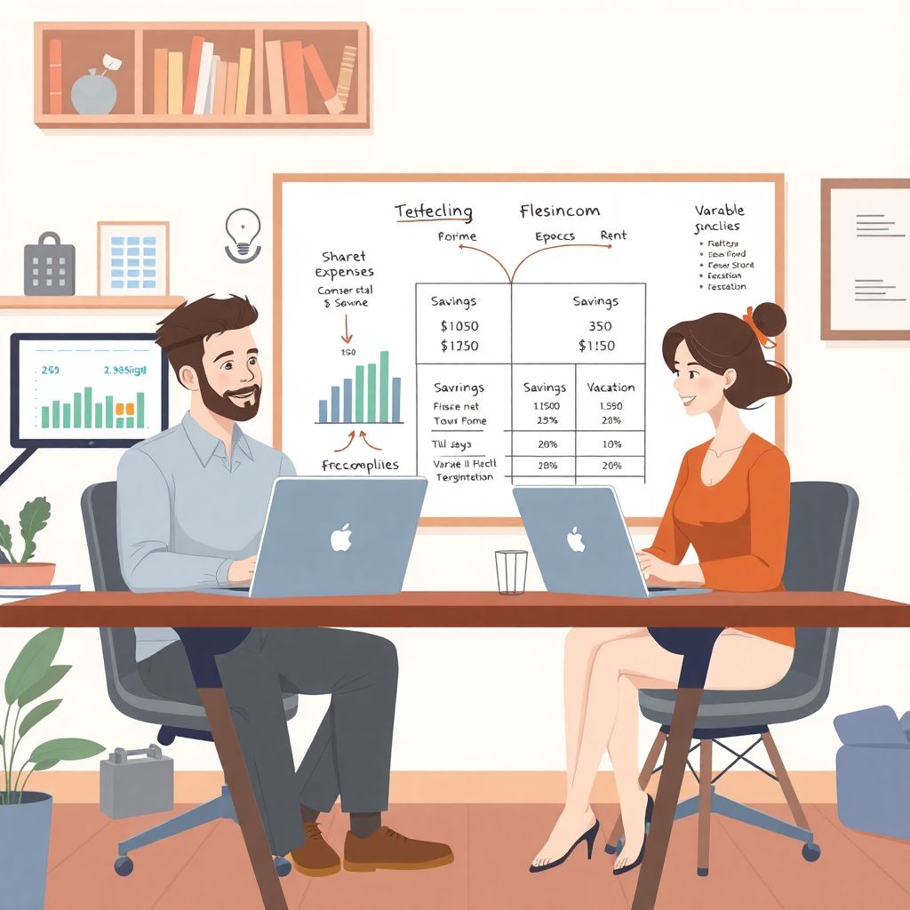 Как управлять финансами как фрилансерская пара