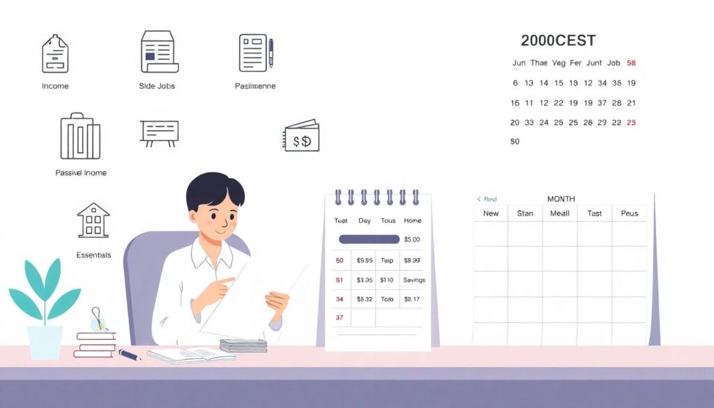 Как составить бюджет для комфортной жизни и финансовой стабильности Как составить бюджет, который позволит вам жить комфортно - иллюстрация