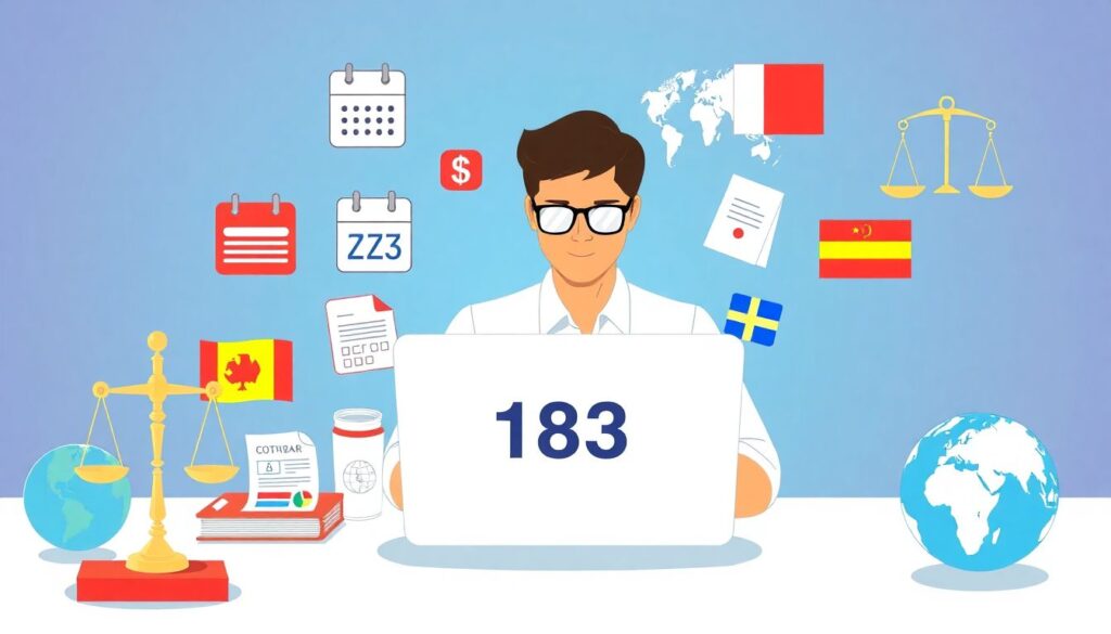 Как платить налоги цифровому кочевнику и выбрать выгодную налоговую стратегию Как платить налоги как цифровой кочевник - иллюстрация