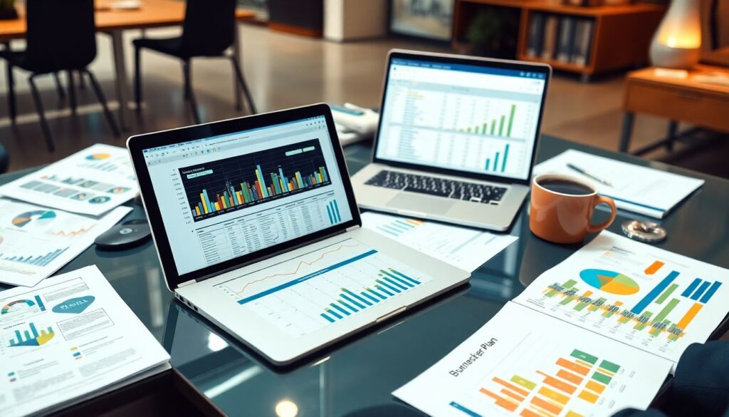 Как составить бизнес-план и финансовые прогнозы для успешного старта бизнеса Как составить бизнес-план и финансовые прогнозы - иллюстрация