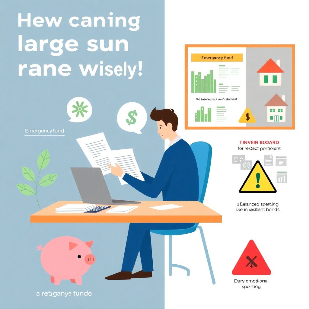 Что делать с крупной суммой денег