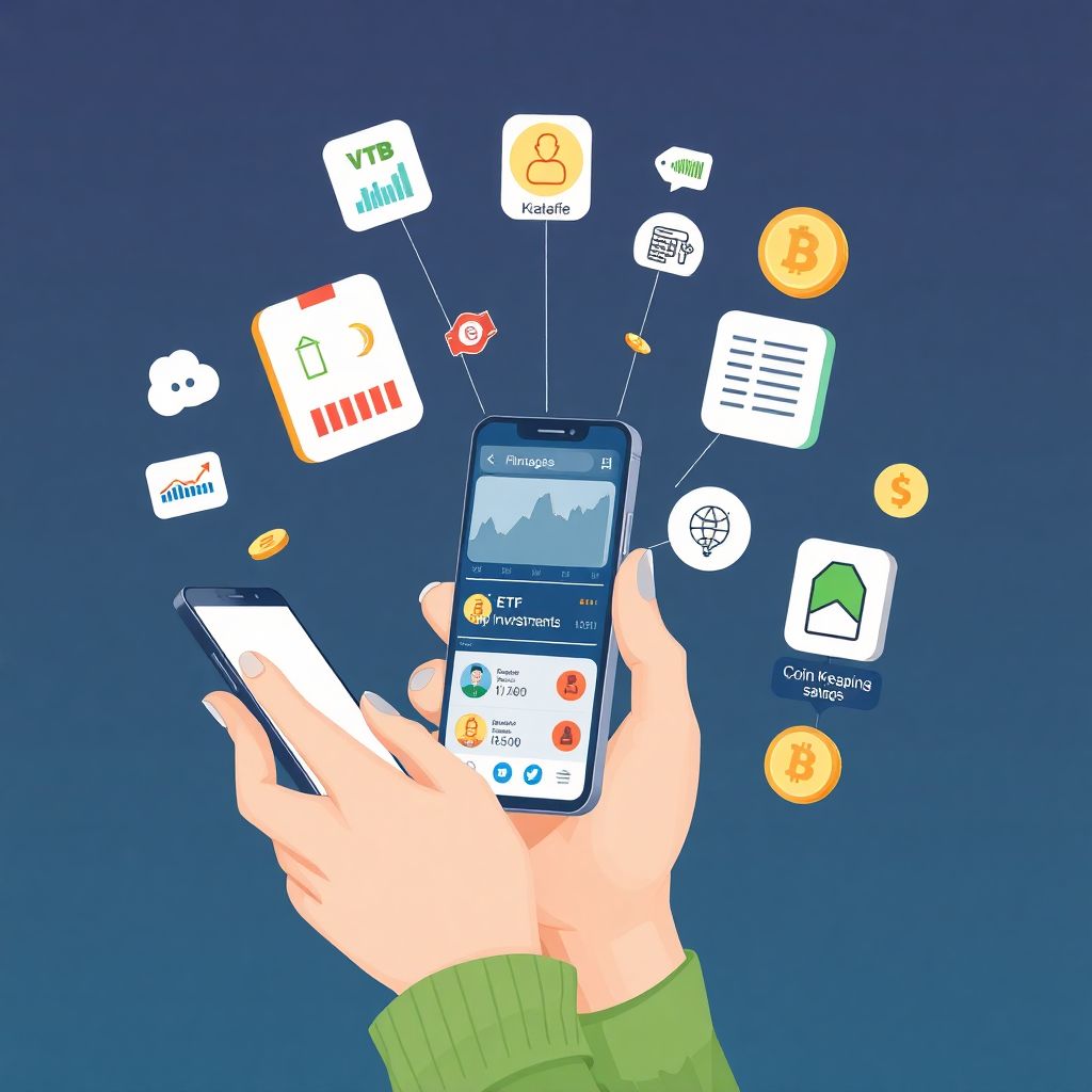 Лучшие приложения для инвестирования и сбережений