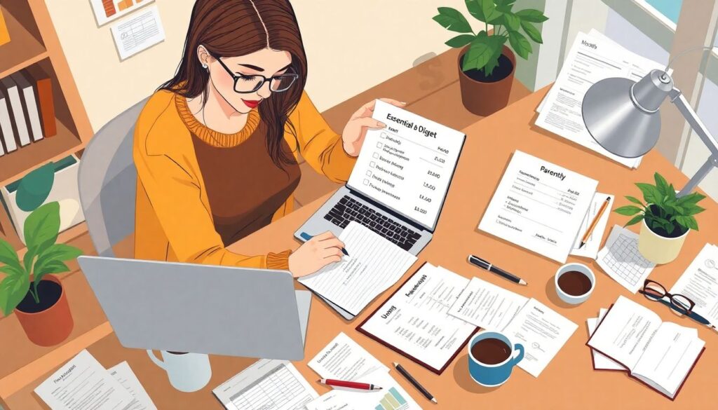 Как скорректировать бюджет при нестабильном доходе и сохранить финансовую стабильность Как скорректировать свой бюджет, когда ваш доход колеблется - иллюстрация