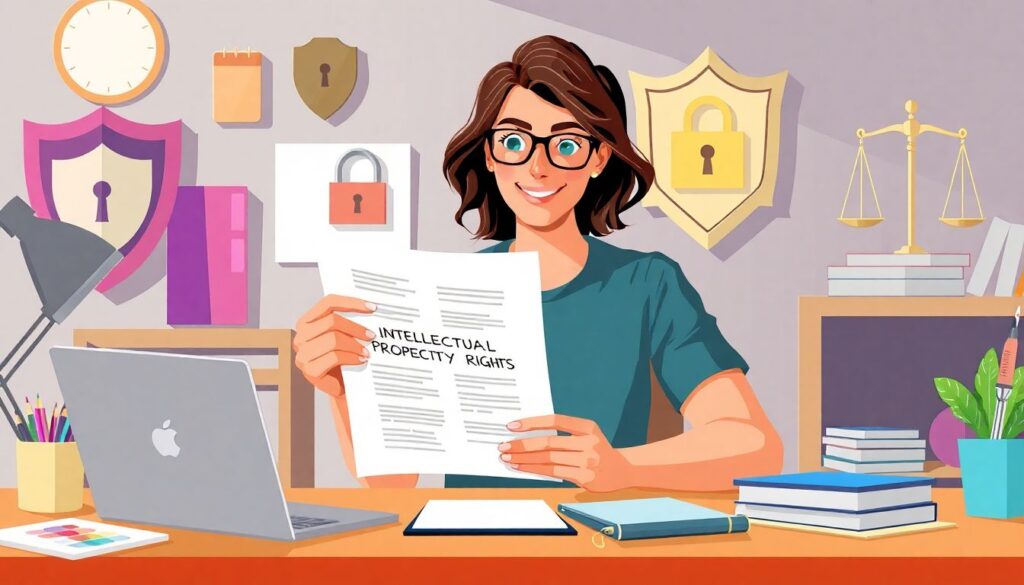 Что нужно знать фрилансеру об интеллектуальной собственности на дизайн - иллюстрация
