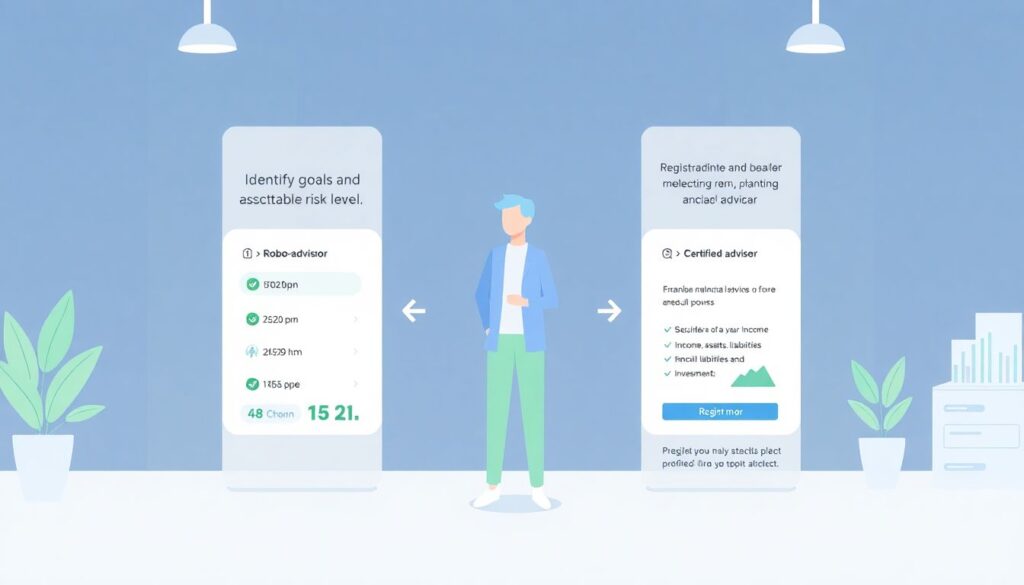 Робо-советник или финансовый консультант: как выбрать и эффективно работать Как работать с робо-советником или финансовым консультантом - иллюстрация