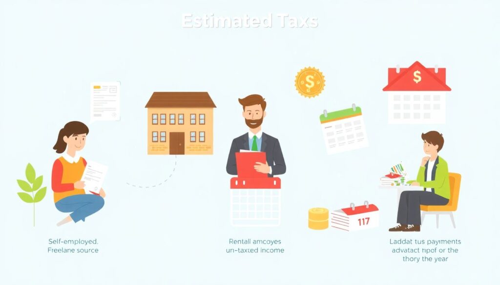 Как рассчитать и уплатить предполагаемые налоги - иллюстрация