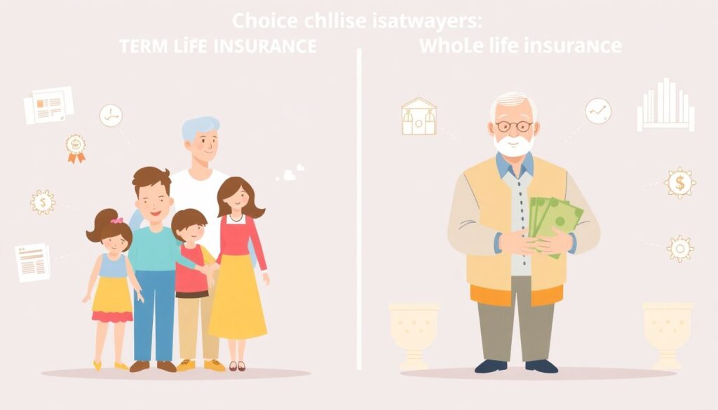 Типы страхования жизни (срочное, пожизненное) - иллюстрация