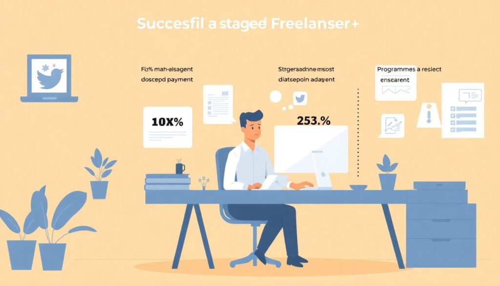 Как вовремя получать оплату в качестве фрилансера - иллюстрация