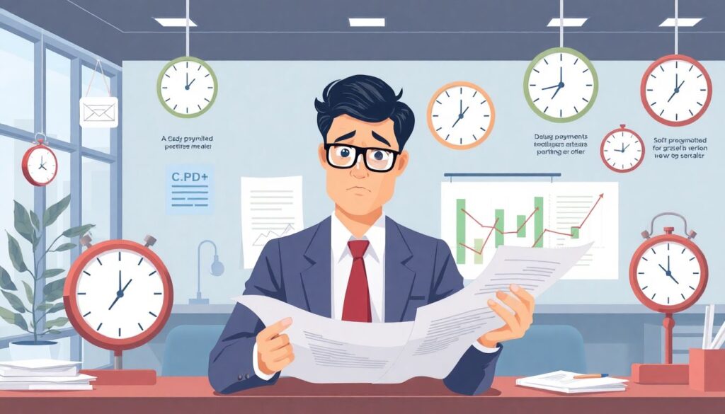 Как бороться с клиентами, которые задерживают оплату - иллюстрация