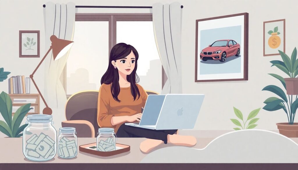 Лучшие способы накопить на машину при нерегулярном доходе - иллюстрация
