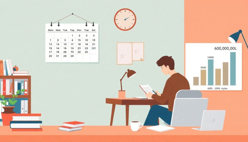 Как составить финансовый план для успешной писательской карьеры - иллюстрация