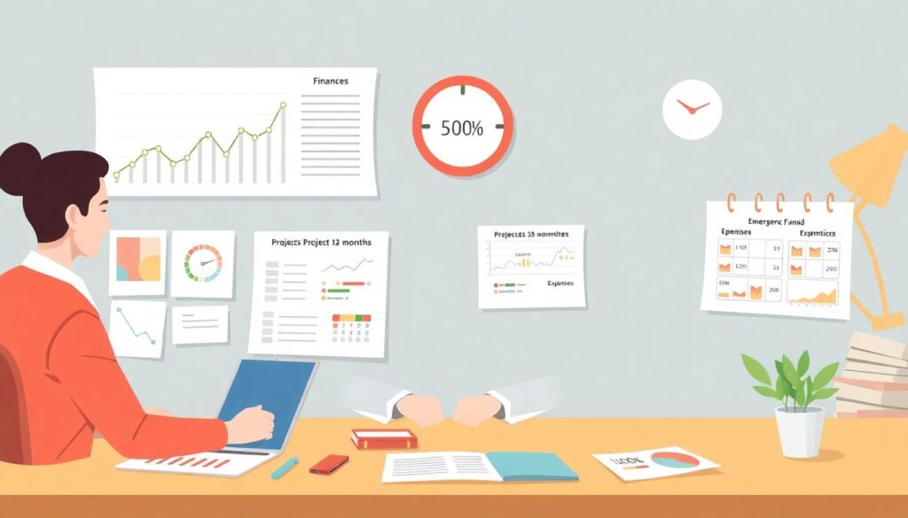 Как составить финансовый план для успешной дизайнерской карьеры - иллюстрация