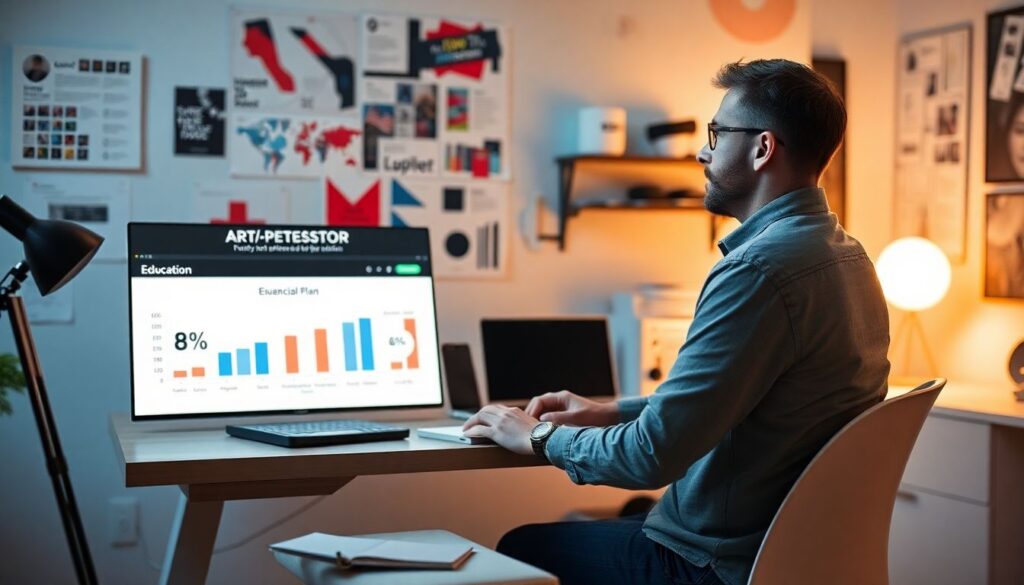 Как составить финансовый план для успешной дизайнерской карьеры - иллюстрация