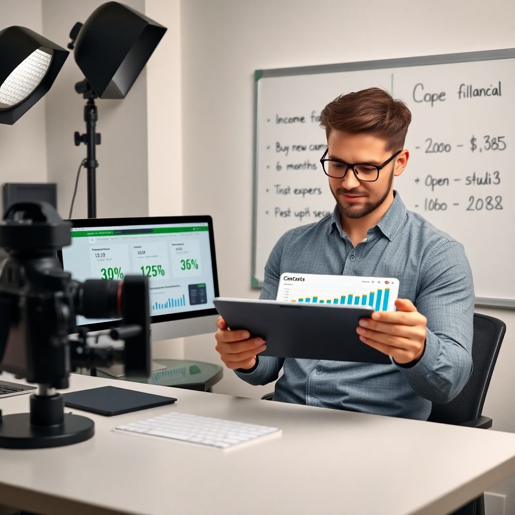 Финансовый план для фотографа: как обеспечить стабильный доход и рост карьеры Как составить финансовый план для успешной карьеры фотографа