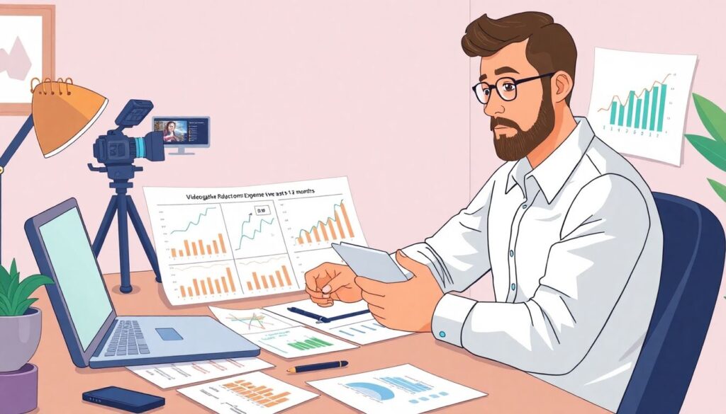 Финансовый план для видеографа: как обеспечить стабильный доход и карьерный рост Как составить финансовый план для успешной карьеры видеографа - иллюстрация