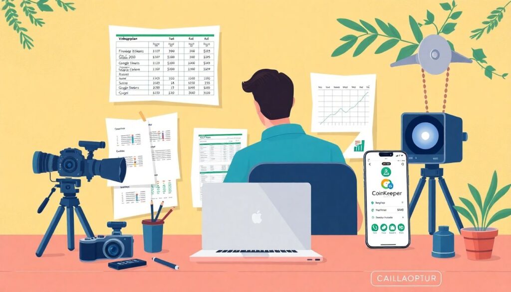 Финансовый план для видеографа: как обеспечить стабильный доход и карьерный рост Как составить финансовый план для успешной карьеры видеографа - иллюстрация