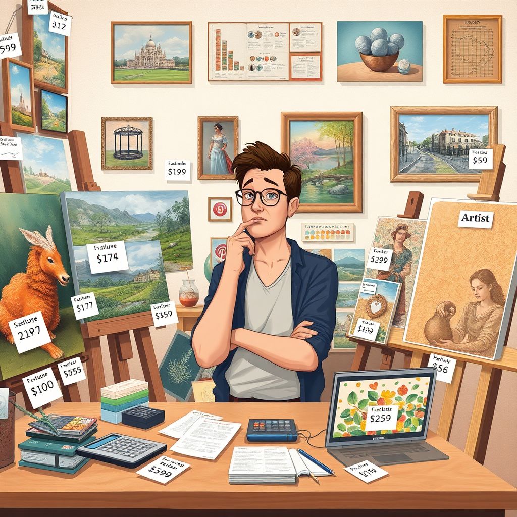 Как оценивать и продавать свое искусство