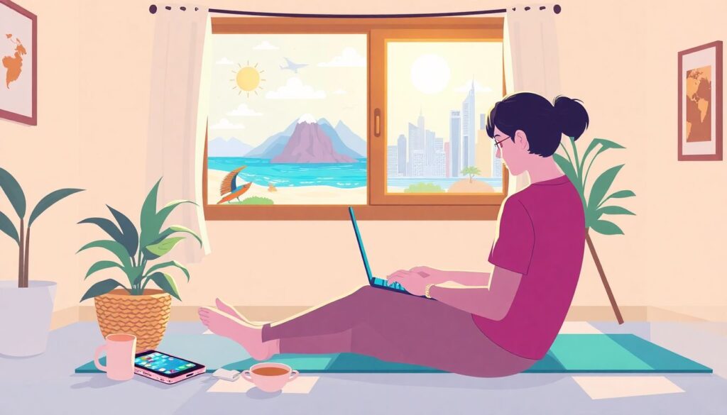 Как наслаждаться свободой и гибкостью фрилансерской жизни - иллюстрация
